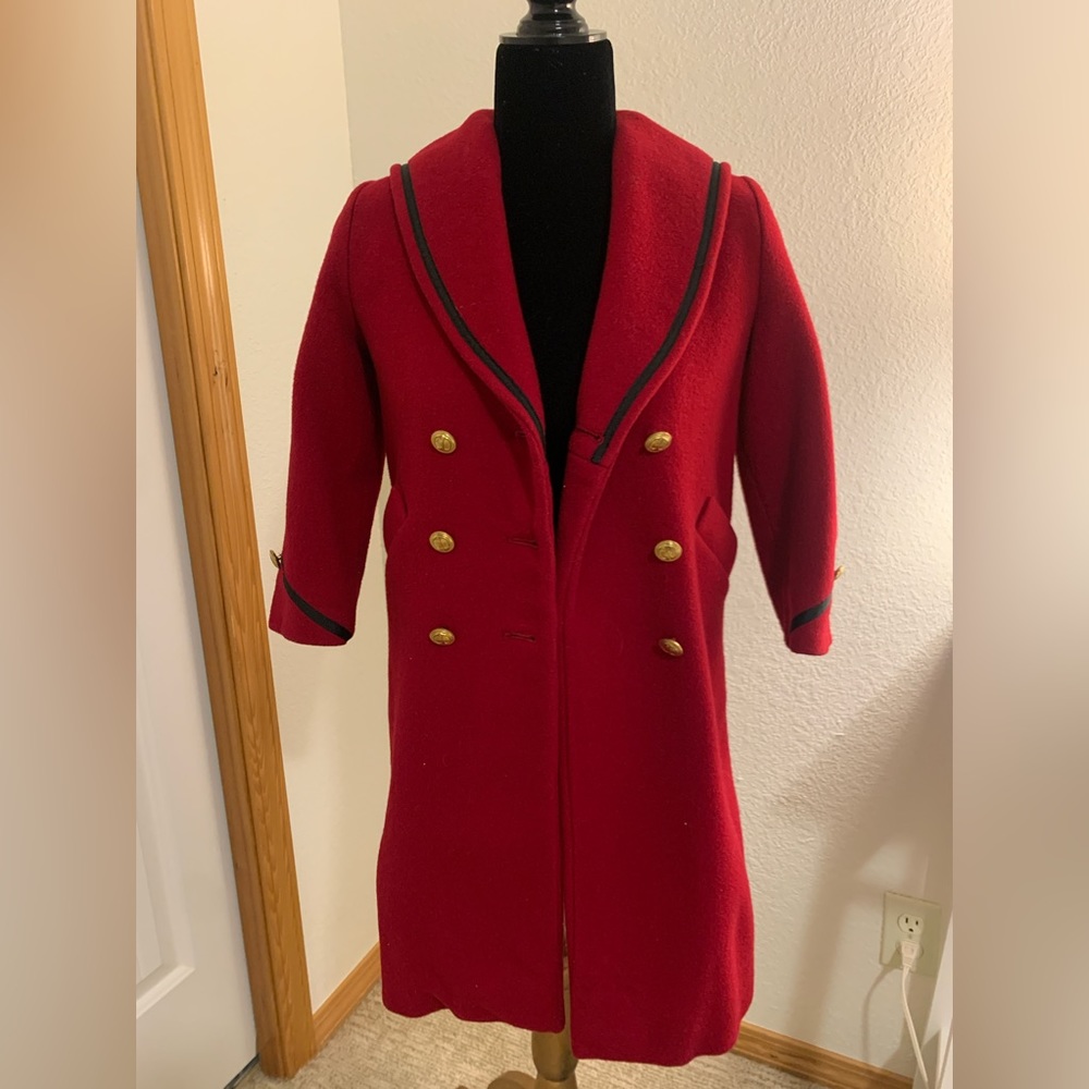 Authentic Christian Dior Junior wool coat
